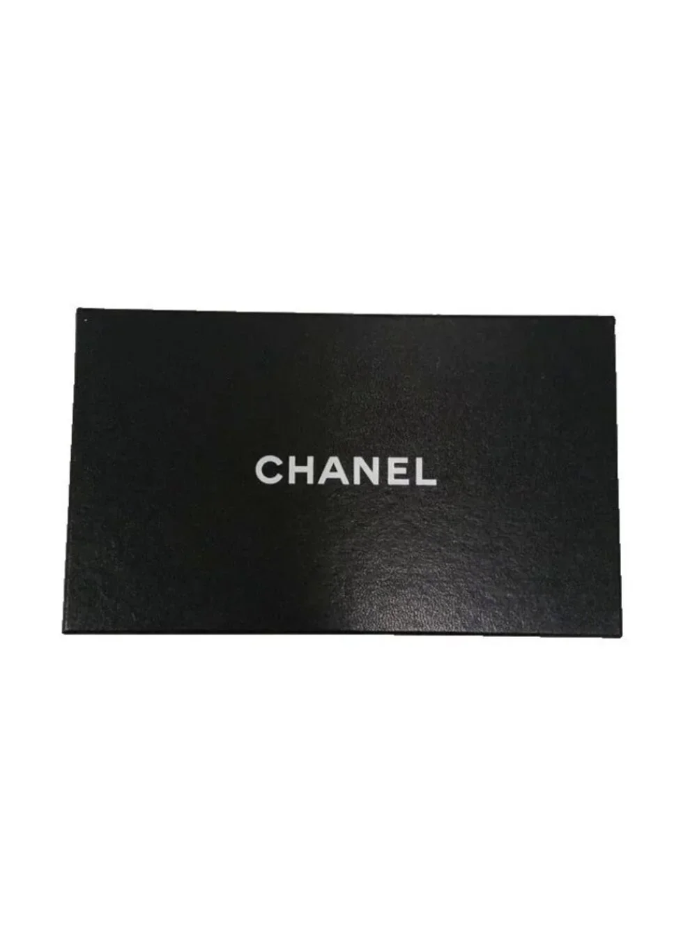 Chanel CC Logo Caviar Leather Wallet Zip Around Coin Purse Ivory
